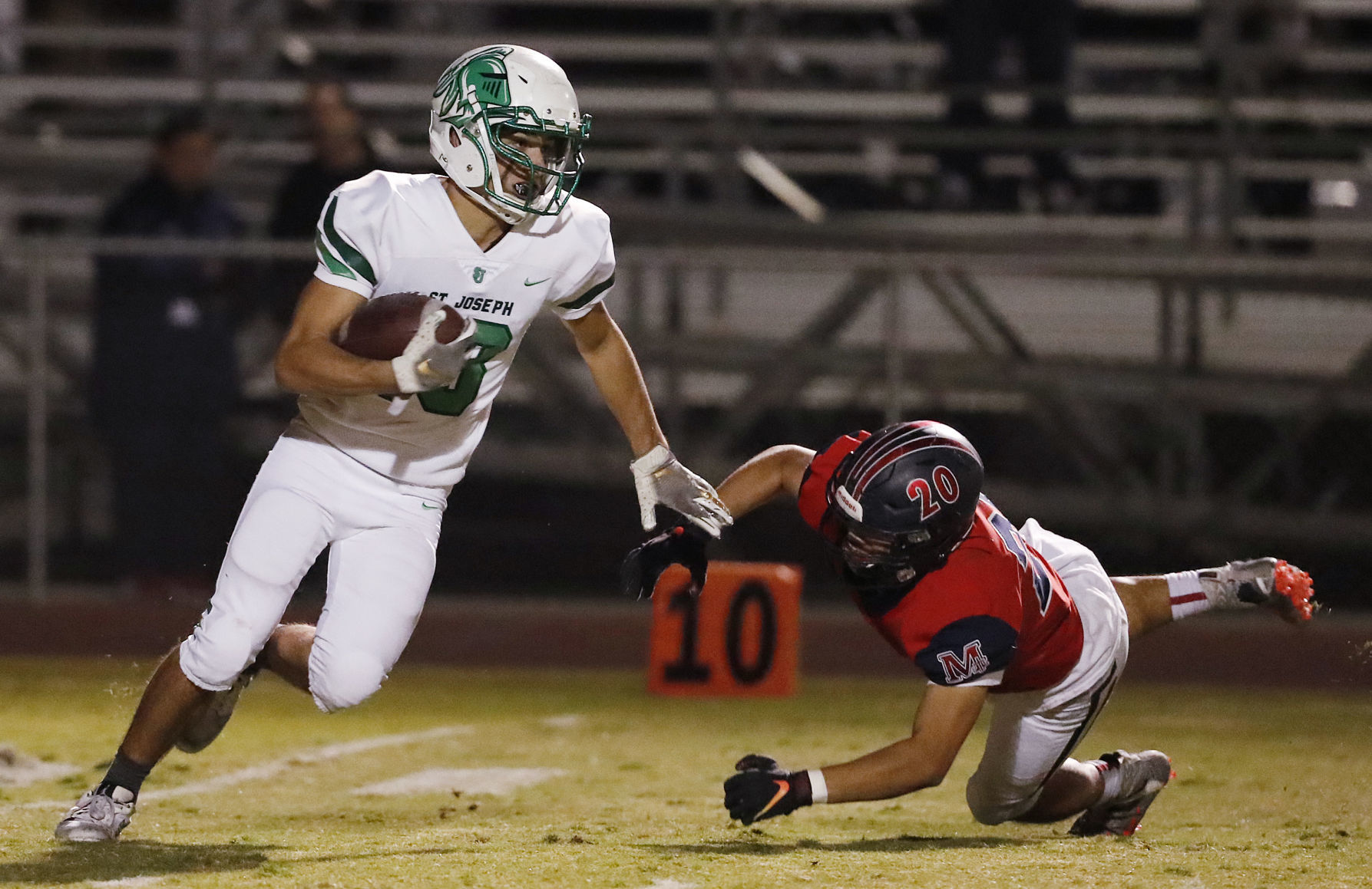 St. Joseph vs San Joaquin Memorial Football